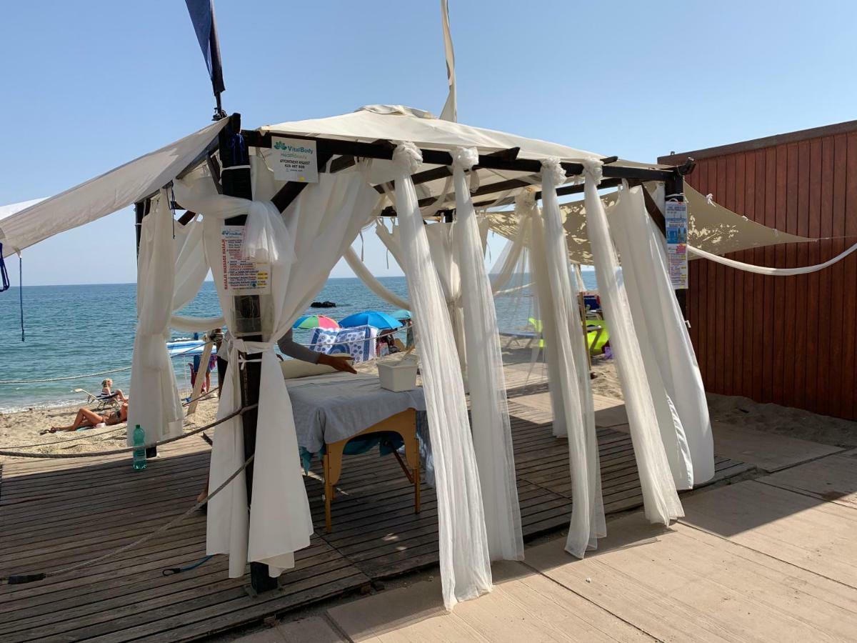 Apartament Aguamarina On The Beach Front Apartment Михас Коста Екстериор снимка