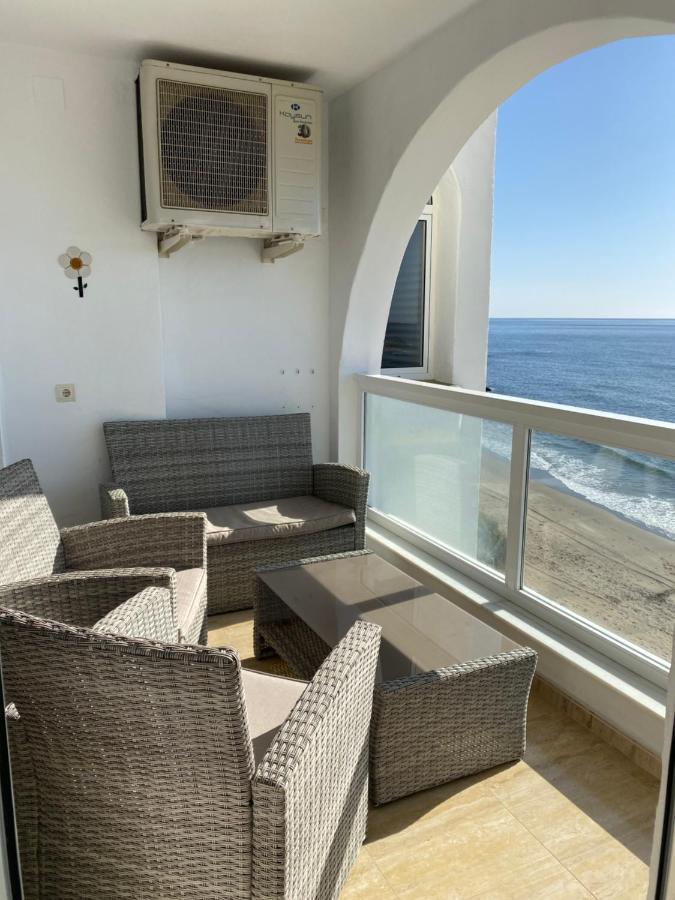 Apartament Aguamarina On The Beach Front Apartment Михас Коста Екстериор снимка